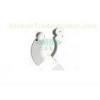 Cloth Shop Security Tags , EAS Am RF Hard Tag Half Moon Shape