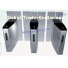 Security Flexible Biometric Speed Turnstile Flap Barrier Gate With Relay Signal