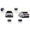 Wide Angle 180 Degree Car Rearview Camera System For Audi With DVR