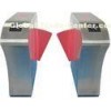 Customized Security Automatic Falp Barrier Gate Double Card Reader Wing Gates