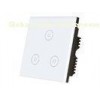 3 Gang IOS Controlled RF Light Switches , Automation Switching