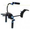 Double Handles + Universal Baseplate + Shoulder Pad DSLR Camera Shoulder Rig Multi-Function