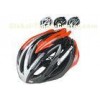 Custom Safety Adult Bicycle Helmet Red Three Sizes Antibacterial Pad
