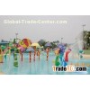 Custom Outdoor Fiberglass Aqua Play Water spray for children