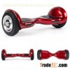 SELF-BALANCING SCOOTER 10 INCH HOVERBOARD WITH SAMSUNG CERTIFIED BATTERY(BLACK RED)