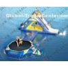 0.9mm Pvc Tarpaulin Inflatable Water Parks Inflatable Mini Water Park