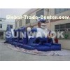 Hire Baseball bear PVC Inflatable Obstacle Course For Backyard / Park