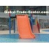 Fiberglass Kids Wide Slide, 5.0m Height Water Park Slides For Pools