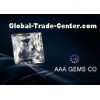 White Princess Square Loose Moissanite 4mm Forever Brilliance Grade
