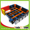 Europe Standard Indoor Trampoline Game with Enclosure