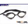OEM cusomized transparent head mirrored  anti fog swimming goggles with  for kids
