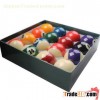 2-1/4'' size 8 ball billiard pool balls set