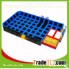 Large kids play center commercial used trampoline park for sale