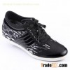 GOG008 - Black leather lace up sneaker hiking style height increasing elevator shoes-Sz38-43