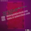 Modiano Golden Trophy red six small number marked cards for contact lenses|invisible ink|marked card