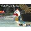 Aqua Fountains Play Structure Fiber Glass and Steel Pipe Clown Water Sprayground