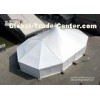 Outdoors White Wedding High Peak Tent Round Marquee for 500 Seater