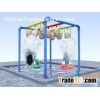 Custom Fiberglass and Steel Water Pouring Spray Park Equipment for Kids and Adults