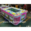 Luxury 10 players machine fish hunter game with bill acceptor and printer popular in Cambodia
