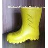 Colorful Children / Ladies TPR Half Rain Boots Anti-slip Mining