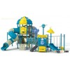 outdoor combined slide playground