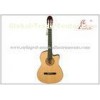 Spruce Plywood Rosewood Classical Cutaway Guitar With Nylon Strings 650mm Length