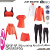 ladies latest fluorescent color active wholesale running wear yoga pants fitness wear fitness wear s