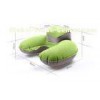 Custom outdoor neck rest travel folding air evolution inflatable neck pillow