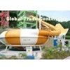 Pool Water Slides, Fiberglass Space Bowl Slide For Water Park Entertainment