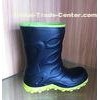 24 - 35 # Pink Rubber Half Rain Boots Three-dimension Printing