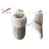 Elegant Thick Wool Non - Slip Womens Bedroom Slippers Wholesale