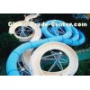 12m Height Waterpark Slide, Fiberglass Water Park Slides For 2 Riders