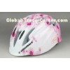 Sport Bike Helmets For Girls / Mountain Cycle Helmet Pink Anti Impact
