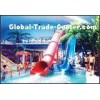 Indoor / Outdoor Fiberglass Water Slides Games For Kids / Family Holiday Resort