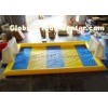 Outdoor Sports Games Small Inflatable Soap Football Field For Children