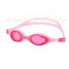 Pink Seal Silicone Swim Goggles , One Adjustable Size Mens Swimming Goggles