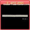 100% Cotton Guipure White Lace Ribbon Trim 1.2cm For Decoration