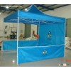 steel  folding  tent