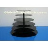 Round  Acrylic Cupcake Stands For Weddings , 6 Tier Square Wedding Cake Stands