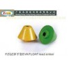 EVA  Float Lead Fishing Weights , 75G yellow green river fishing weights