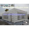 0.45mm PVC  Promotional Inflatable Camping Tent  Clear Window With Structure
