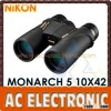 Nikon-Monarch 5 10x42 Binoculars-Black