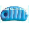 18  * 13 * 10cm  0.2mm music Inflatable Travel Neck Pillow with logo printed