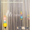 Warp Knitting String Curtain With Colorful Beads