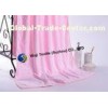 Super Soft Flower Embossed Bath Towels , Micro Fibre Towels
