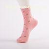 Fancy Womens Ankle Socks , Cotton / Polyester Floral Print Socks