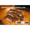 wet salted donkey hides