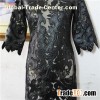 PU Embroidery Dress