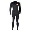 Black Nylon Neoprene Wet Winter Surfing Wetsuit Flatlock Construction