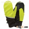 Men Membrane Half Finger Fleece Glove